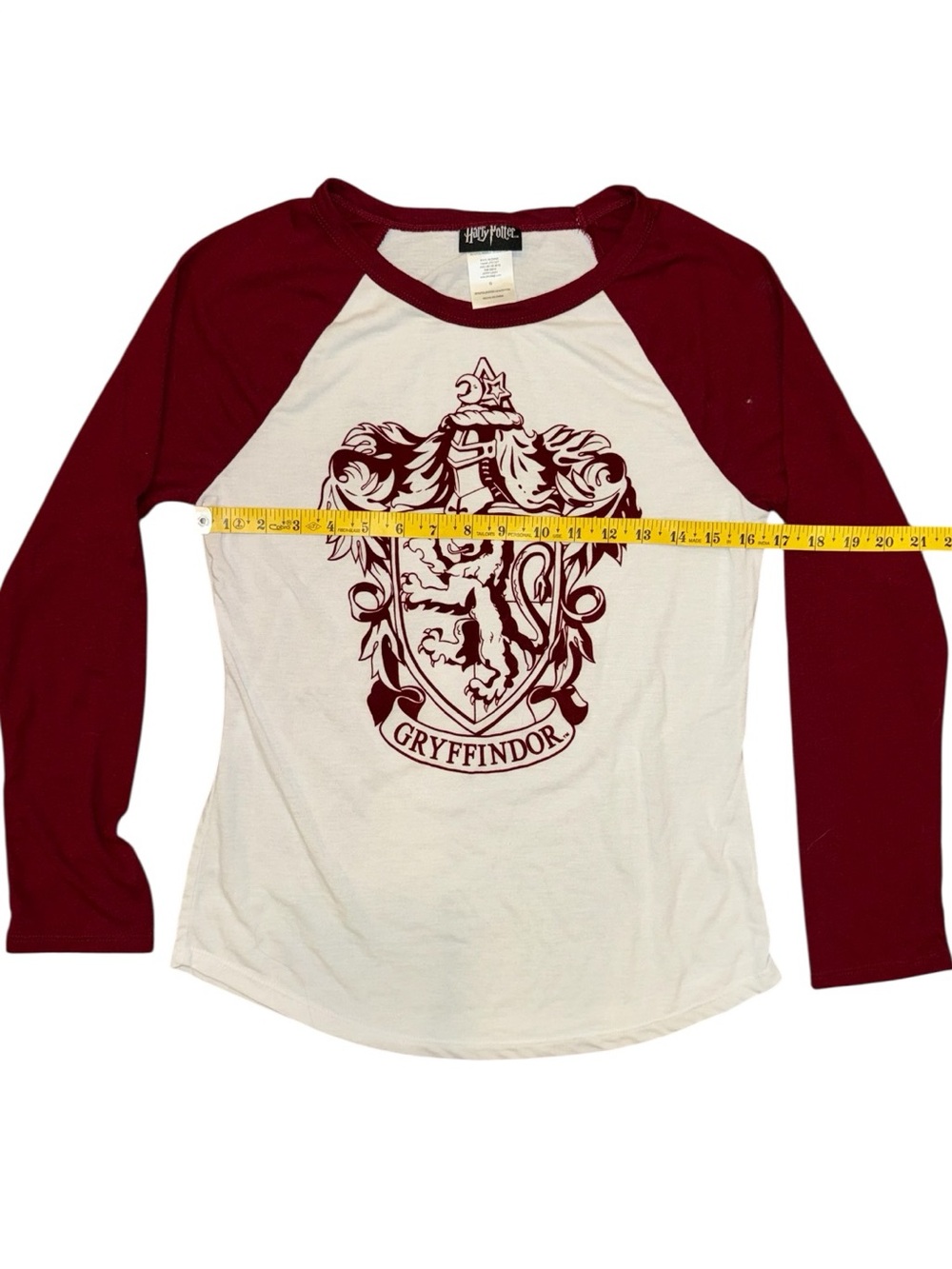 Raglan Harry Potter Gryffindor Shirt - Picture 7 of 7